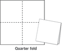 Elegance Luncheon Napkins Quarter Fold White 300x300mm