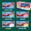 All Purpose Wipes Packs 600x450mm Green