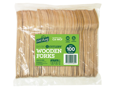 Envirocutlery™ Wooden Forks