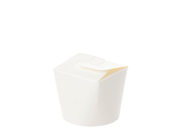 8oz Round Food Pail | White
