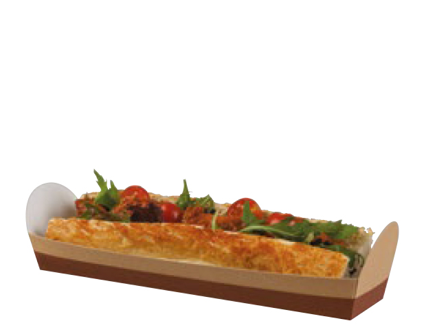 Open baguette trays suitable for 10 inch baguettes | Slate Grey