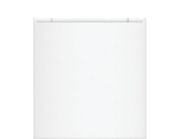 Bag Paper Satchel White Millinery Large