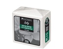 2-Ply Cocktail Napkins Quarter Fold White 240x240mm