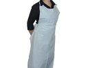 Disposable Plastic Aprons White