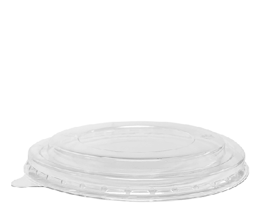 P.E.T Lid compatible with Takeaway Paper Bowls