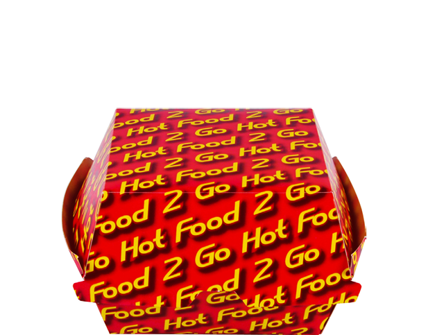 Hot Food 2 Go Burger Clams 105x102x83mm