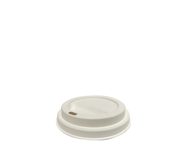 Sugarcane lid to fit 12 & 16 oz cups | 90 mm Ø