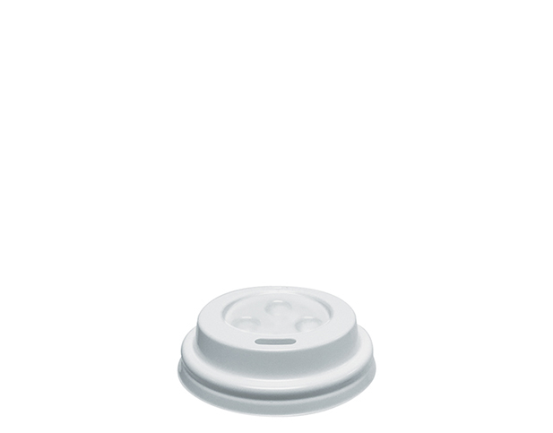 Espresso lid to suit 4oz cups (62mm Ø) | White