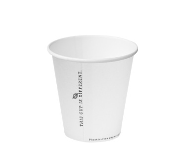Classic Single Wall Aqueous Coated Coffee Cup 6oz 80mmØ White
