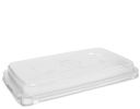 Rectangular rPET Lid | Clear