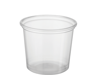Reveal® Round Portion Control Containers PP 150ml Clear