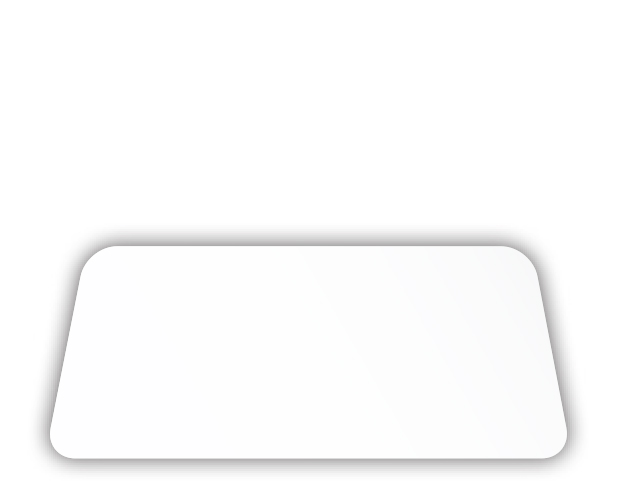 P.E.T. Lined Foil Container Lid to Suit RFC448 White