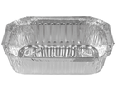 Medium Shallow Rectangular Tray | Non-perforated Foil