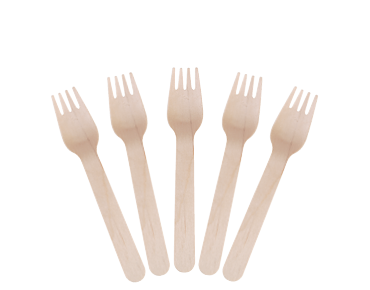 Envirocutlery Wooden Forks 160 mm