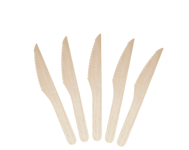 Envirocutlery Wooden Knives 165 mm
