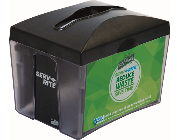 Serv-Rite® Regular Napkin Dispenser | Black