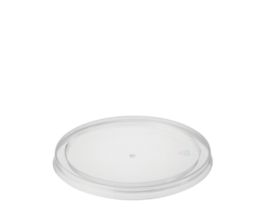 Reveal® Round Portion Control Lid PET 100-200ml Clear
