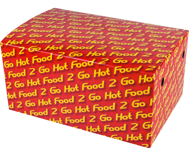 Hot food 2 Go Family Snack Boxes 210x140x102mm Bulk Packed