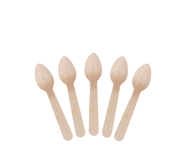 Envirocutlery Wooden Teaspoons 110 mm