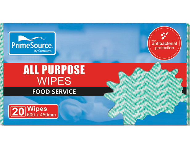 All Purpose Wipes Packs 600x450mm Green