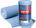 Heavy Duty Wipes Rolls 530x300mm Blue