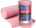 Heavy Duty Wipes Rolls 530x300mm Red