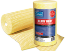 Heavy Duty Wipes Rolls 530x300mm Yellow