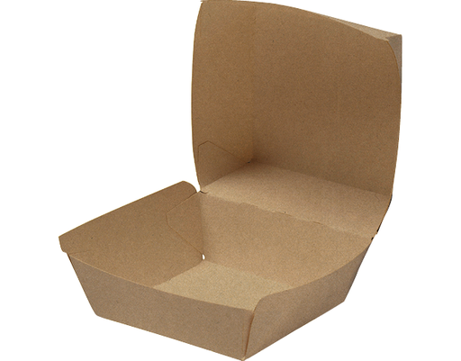 [CA-BC-BRN] Large Burger Clam | Brown kraft