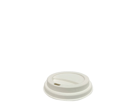 [CA-BGLID68] Sugarcane lid to fit 6 & 8 oz cups | 80 mm Ø