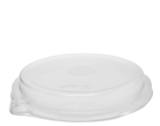 [CA-EPKLID] Round rPET Lid | Clear