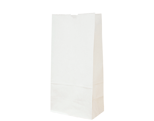 [CA-SOSW-8] #8 SOS Paper Bags 310x152+110mm White